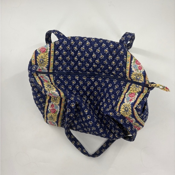 Vera Bradley Handbags - Vera Bradley Cottagecore Royal Blue Flower Double handle shoulder bag